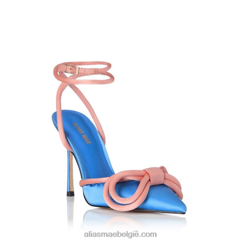 blauw satijn Alias Mae boogie 2T2T066