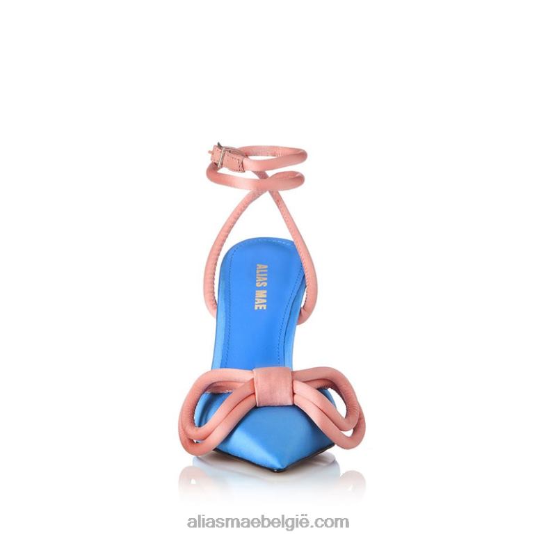 blauw satijn Alias Mae boogie 2T2T066