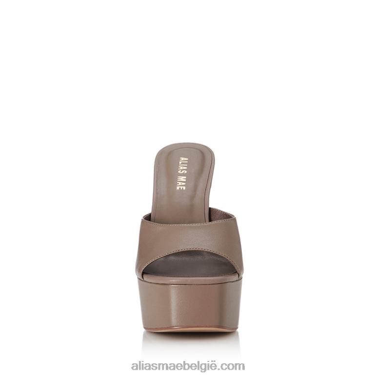 taupe leer Alias Mae Delphi 2T2T029