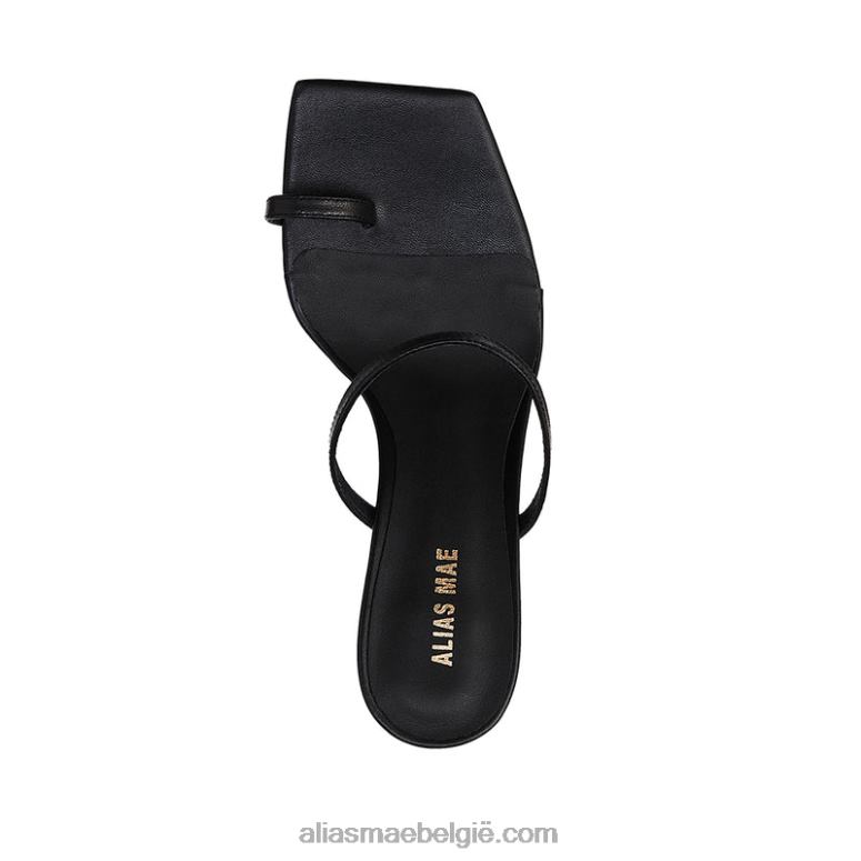 zwart leer Alias Mae bakker 2T2T0115