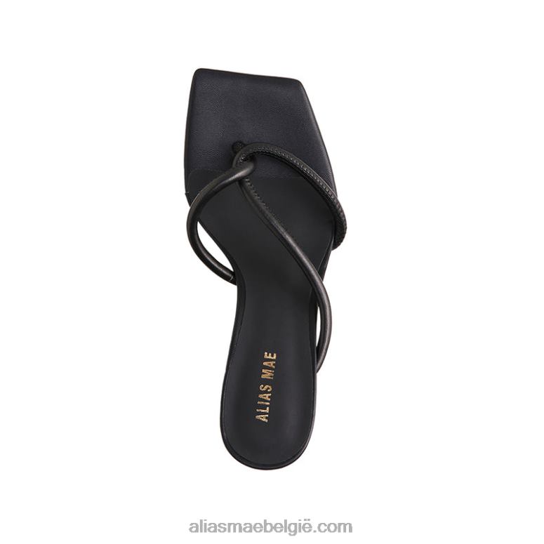 zwart leer Alias Mae baz 2T2T05