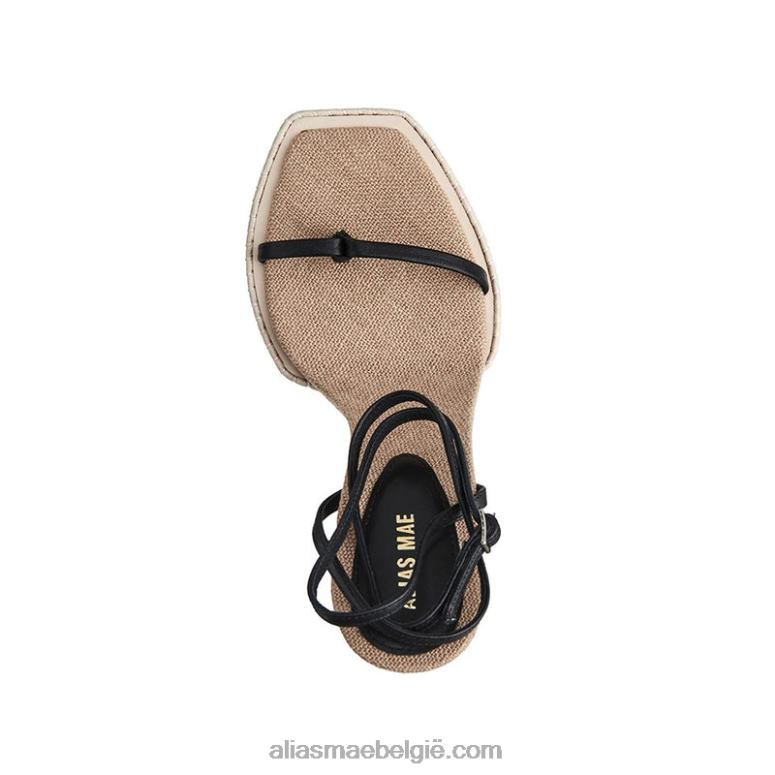 zwart leer Alias Mae gia 2T2T062