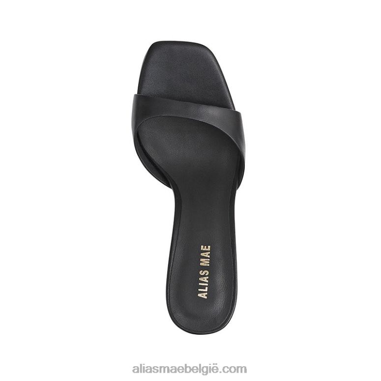 zwart leer Alias Mae liza 2T2T086