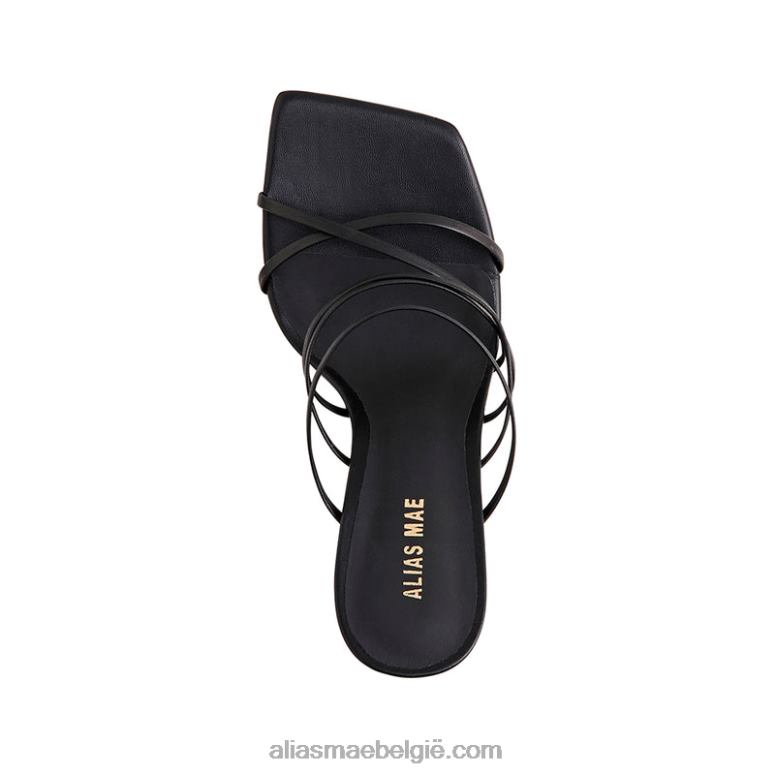 zwart leer Alias Mae monty 2T2T026