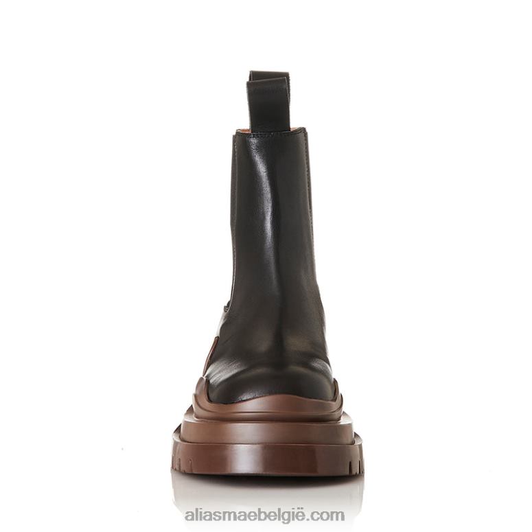 zwart/koffie leer Alias Mae pixie 2T2T0213
