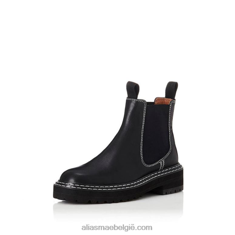 zwart leer Alias Mae Rome 2T2T0215
