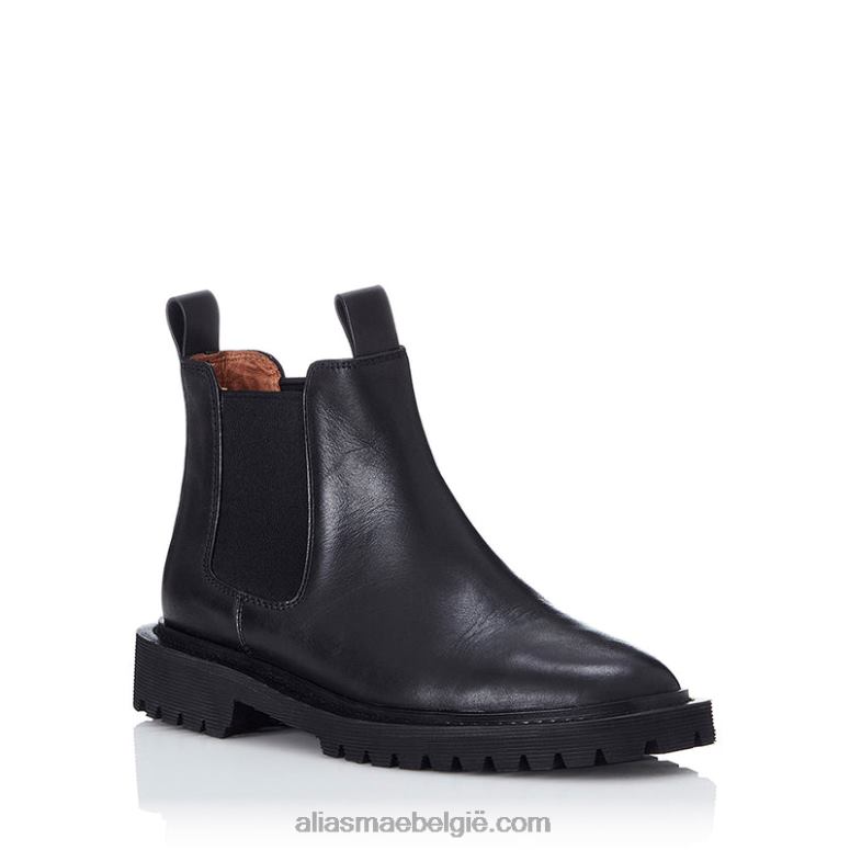 zwart leer Alias Mae jager 2T2T0196