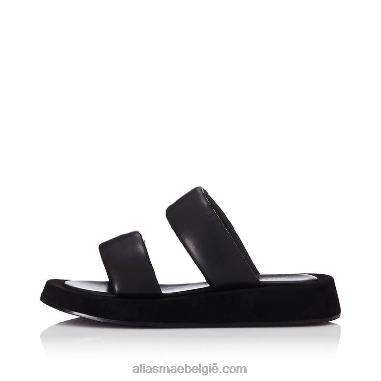 zwart leer Alias Mae poep 2T2T0148