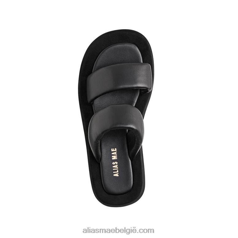 zwart leer Alias Mae poep 2T2T0148