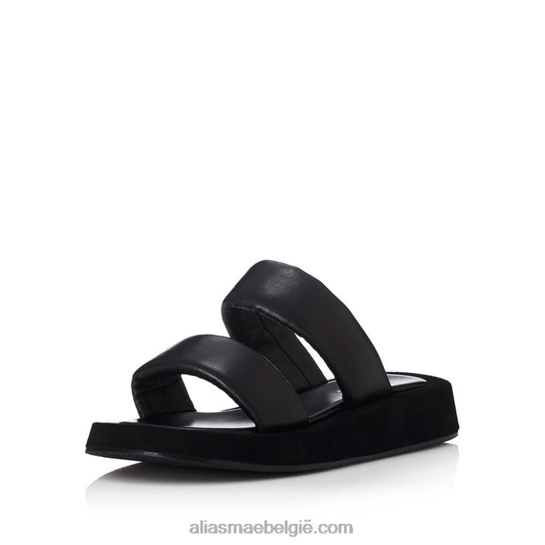 zwart leer Alias Mae poep 2T2T0148