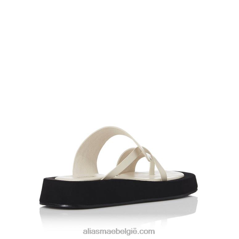 zwart leer Alias Mae polo 2T2T0169