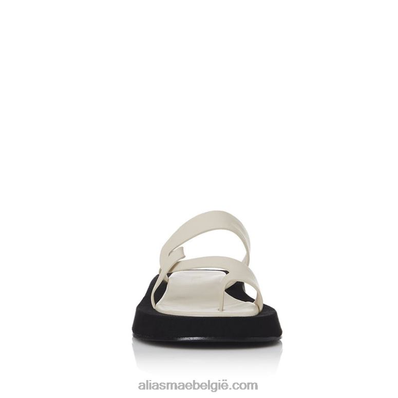 zwart leer Alias Mae polo 2T2T0169