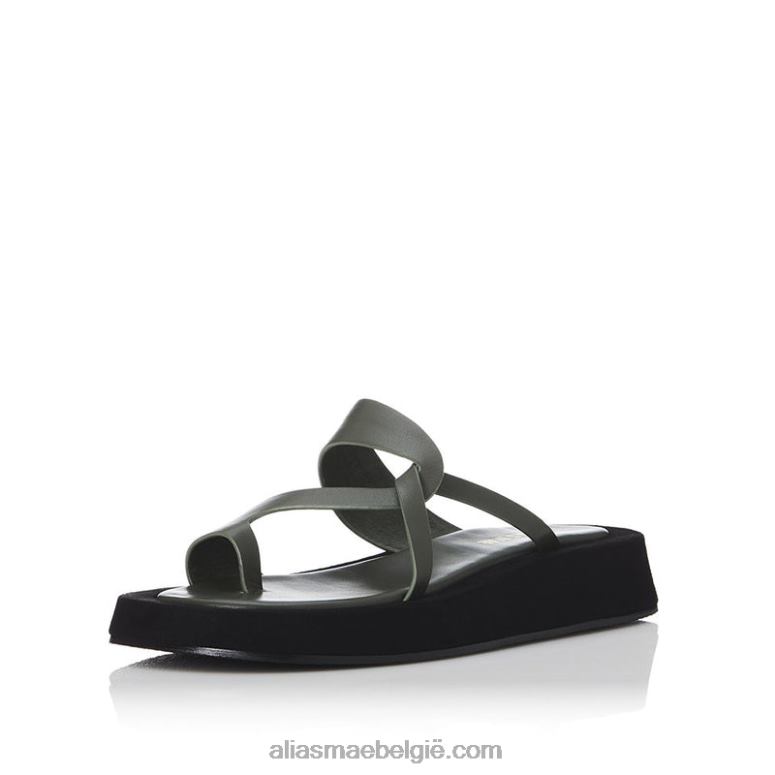 zwart leer Alias Mae polo 2T2T0169