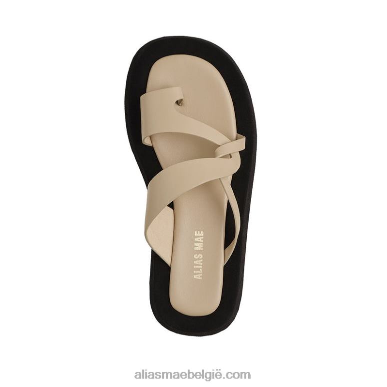 zwart leer Alias Mae polo 2T2T0169