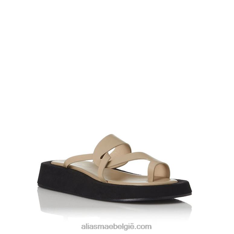 zwart leer Alias Mae polo 2T2T0169